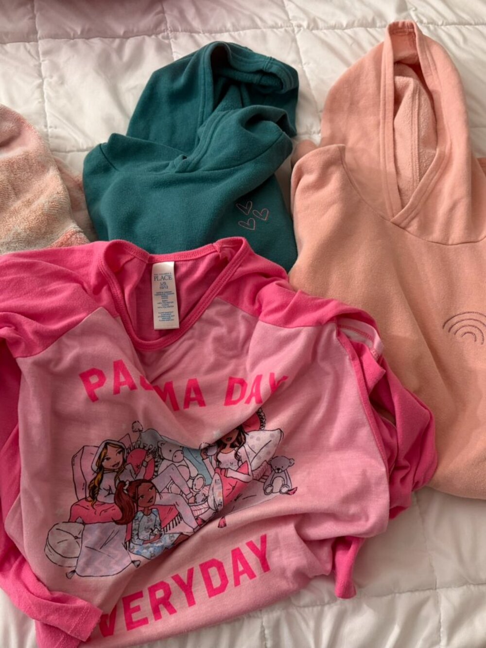 4 Piece Lot The Children's Place 32 Degrees ++ Girls Size 10/12 Nightgown